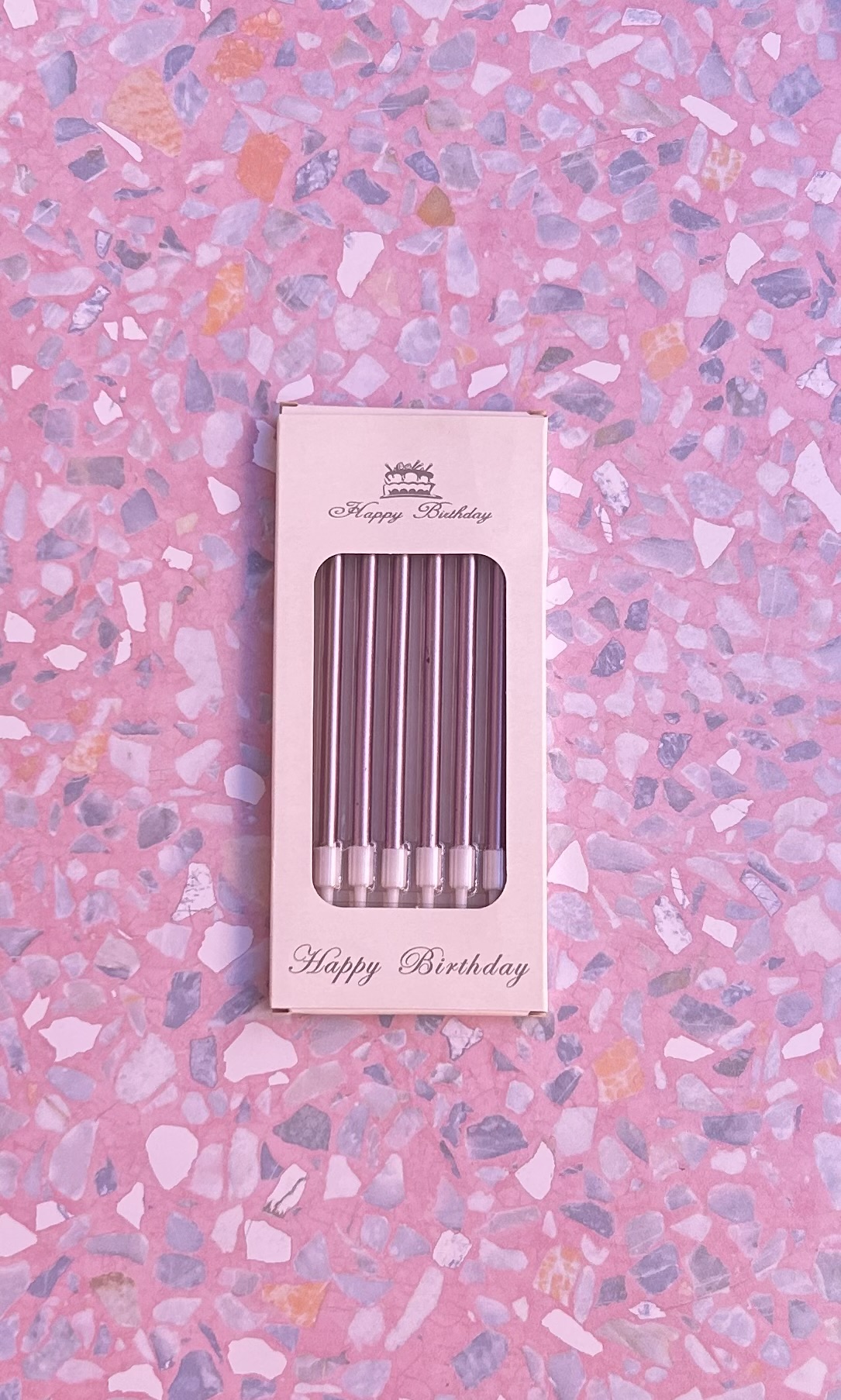 bougies-candles-roma-6-pieces-1-1 Bougies Pink Candles Happy Birthday 6 pièces – Image 1