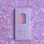 Bougies Candles Roma 6 pièces