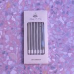 Bougies Silver Candles 6 pièces