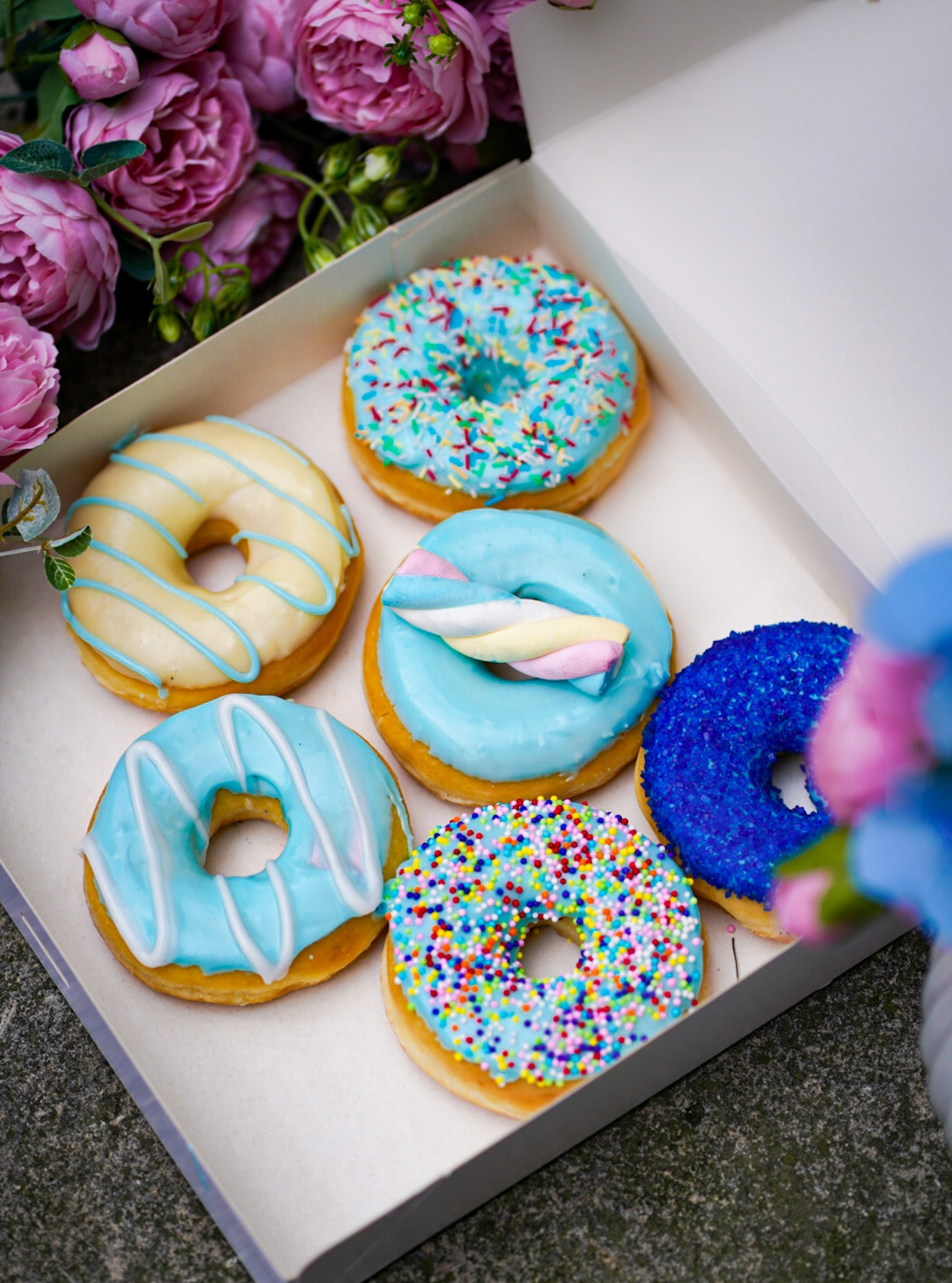 box-its-a-boy-1 Box donuts : Its a Boy – Image 1
