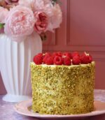 Layer cake Framboise Pistache – Image 5